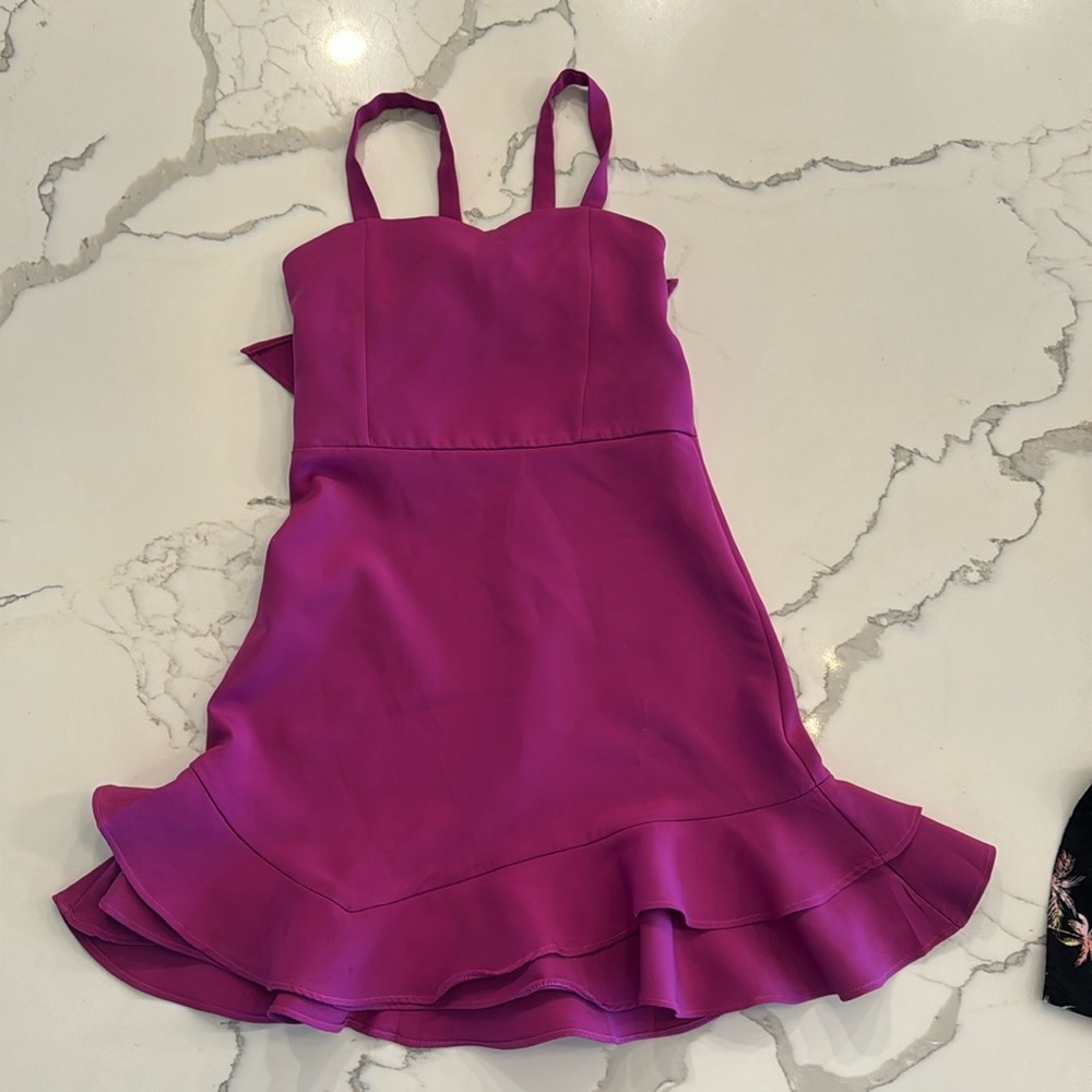Rare Edition Magenta Sz8 dress